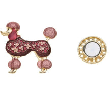 Lade das Bild in den Galerie-Viewer, Poodle magnetic brooches
