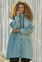 Load image into Gallery viewer, Zhenzi Khaki green rain coat
