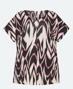 Ciso abstract pattern print top