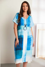 Load image into Gallery viewer, Ora Mikinos print dress
