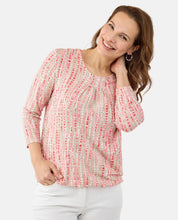 Lade das Bild in den Galerie-Viewer, Brandtex abstract dot pattern print top
