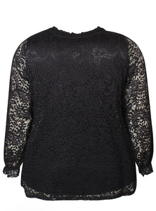 The Zhenzi Tist lace tops