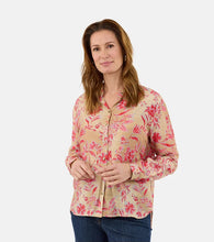 Load image into Gallery viewer, Brandtex abstract floral print blouse
