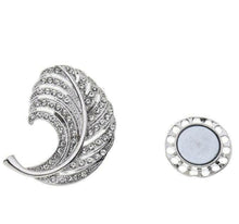 Load image into Gallery viewer, The leaf  Vintage inspired Magnetic Brooches
