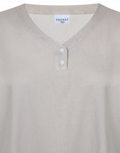 Cargar imagen en el visor de la galería, Zhenzi Hyla cotton and linen mix top
