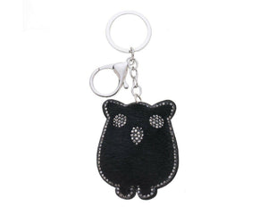 Faux fur Bear Bag Charms/Keyrings