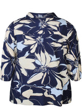 Cargar imagen en el visor de la galería, Zhenzi Amaya collar blouse top

