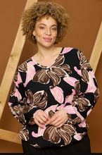 Load image into Gallery viewer, Zhenzi malia floral print top
