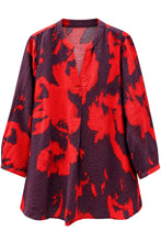 Lade das Bild in den Galerie-Viewer, Only Carmakoma Carcamillie V neck print tops
