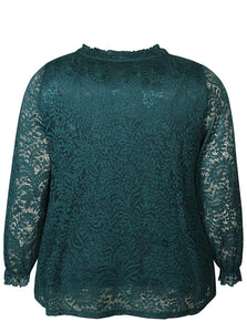 The Zhenzi Tist lace tops