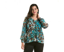 Load image into Gallery viewer, SPG abstract pattern print top
