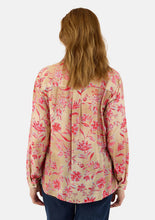 Load image into Gallery viewer, Brandtex abstract floral print blouse

