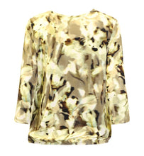 Lade das Bild in den Galerie-Viewer, Signature green abstract print top
