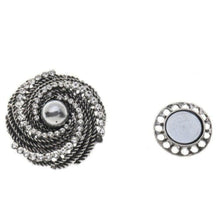 Load image into Gallery viewer, The Anne Pearl Twirl Magnetic Brooches
