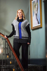 Ora sleeveless wool mix jacket