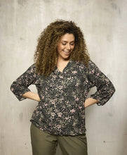 Load image into Gallery viewer, Zhenzi Blop pattern print top
