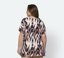 Load image into Gallery viewer, Ciso abstract pattern print top
