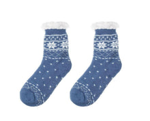 Cargar imagen en el visor de la galería, Snowflakes slipper sock
