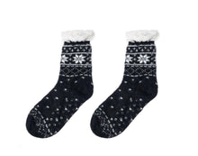 Cargar imagen en el visor de la galería, Snowflakes slipper sock
