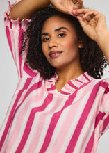 Load image into Gallery viewer, Studio pink striped top
