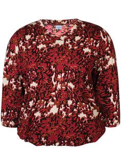 Zhenzi Sylva abstract print tops