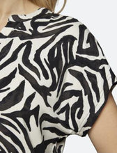 Load image into Gallery viewer, Signature zebra print top
