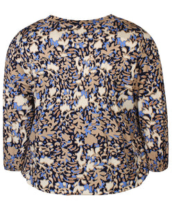 Zhenzi Sylva abstract print tops