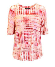 Lade das Bild in den Galerie-Viewer, Signature  pink abstract pattern top
