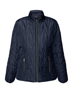 Brandtex Wine lightly Quilted jacket