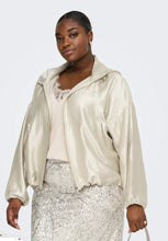 Load image into Gallery viewer, Only Carmakoma Gold Bomber style Jacket

