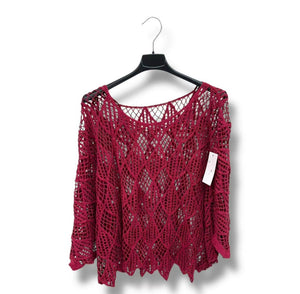 The May lace knit tops
