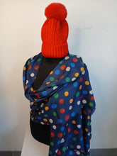 Load image into Gallery viewer, Polka-dot Scarves &amp; bobble hat set
