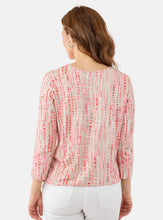 Lade das Bild in den Galerie-Viewer, Brandtex abstract dot pattern print top
