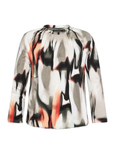 Load image into Gallery viewer, Signature abstract khaki print top
