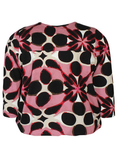 Zhenzi Octa graphic print top