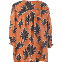 Load image into Gallery viewer, Gozzip Giben leaf print top
