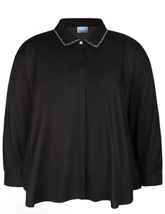Zhenzi Vicy black blouse
