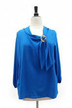 Load image into Gallery viewer, Anvito bow blouse tops
