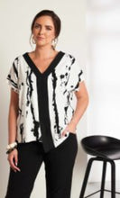 Load image into Gallery viewer, Ora Contrast neck and front band top
