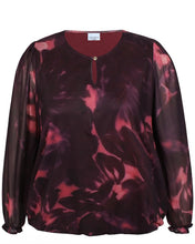 Load image into Gallery viewer, Zhenzi Karla Artistic print top
