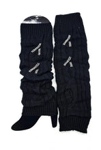 Load image into Gallery viewer, Leg warmers with Rhinestones
