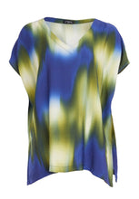 Load image into Gallery viewer, Ora Blurred Multi colour print top
