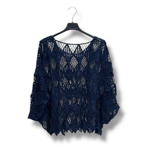 The May lace knit tops