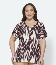 Load image into Gallery viewer, Ciso abstract pattern print top
