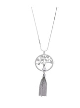 Load image into Gallery viewer, Tree of life long necklace
