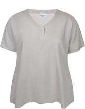 Cargar imagen en el visor de la galería, Zhenzi Hyla cotton and linen mix top
