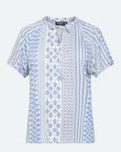 Load image into Gallery viewer, Signature abstract pattern print top
