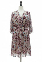 Load image into Gallery viewer, Anyday abstract pattern print short dress
