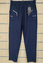 Load image into Gallery viewer, Straight leg cotton mix Trousers
