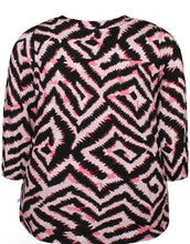 Load image into Gallery viewer, Zhenzi Sylva graphic print pattern Tops
